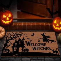 Tapete de couro de Halloween Lanpon 76x43 cm antiderrapante Tapete de couro de Halloween Lanpon 76x43 cm antiderrapante