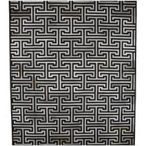 Tapete de Couro Legítimo Geométrico 2.50X3.00 251107073616 Tapete de Couro Legítimo Geométrico 2.50X3.00 251107073616