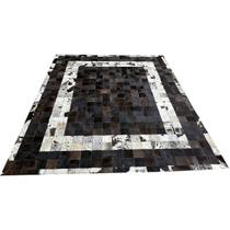 Tapete de couro marrom café degrade 2,00x2,50 com borda