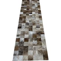 Tapete De Couro marrom light 0,70x2,30 S/b peça 10x10cm Tapete De Couro marrom light 0,70x2,30 S/b peça 10x10cm