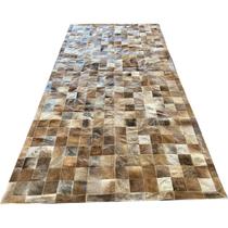 Tapete de couro marrom light 1,50x3,00 com borda pç 10x10cm Tapete de couro marrom light 1,50x3,00 com borda pç 10x10cm