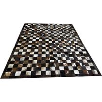 Tapete de couro marrom tabuleiro 2,00x2,50 com bordas pç 10 Tapete de couro marrom tabuleiro 2,00x2,50 com bordas pç 10