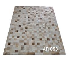 Tapete de Couro Natural Com Beiral 2,00 x 1,50 m