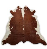 Tapete De Couro Natural Formato Do Boi Hereford M