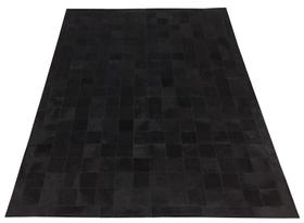 Tapete de Couro Preto Tingido 1,50 x 2,00