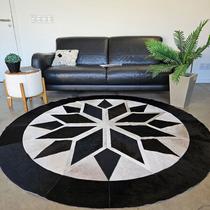 Tapete de Couro Redondo 2m - Mandala 012103