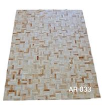 Tapete de couro Tijolinho Natural 1,50 x 2,00 m