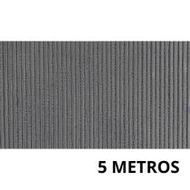 Tapete De Cozinha Cinza Passadeira Antiderrapante 43cm Duna Soft Liso Carpete Ondulado Prático Tapete De Cozinha Cinza Passadeira Antiderrapante 43cm Duna Soft Liso Carpete Ondulado Prático