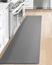 Tapete de cozinha DEXI Anti Fatigue Impermeável 200x45cm Cinza