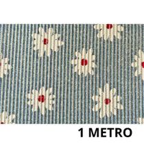 Tapete De Cozinha Floral Azul Claro Antiderrapante 43cm Duna Soft Liso Prático Banheiro Tapete De Cozinha Floral Azul Claro Antiderrapante 43cm Duna Soft Liso Prático Banheiro