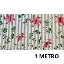 Tapete De Cozinha Floral Branco Rosa Cozinha Antiderrapante 43cm Duna Soft Liso Prático Banheiro Tapete De Cozinha Floral Branco Rosa Cozinha Antiderrapante 43cm Duna Soft Liso Prático Banheiro