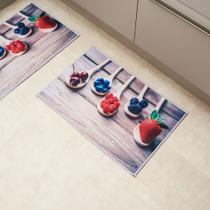 Tapete de Cozinha Vizapi Rossi 38x58cm Multicolorido Tapete de Cozinha Vizapi Rossi 38x58cm Multicolorido