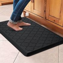 Tapete de cozinha WISELIFE almofadado anti-fadiga 44x71cm preto