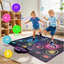 Tapete De Dança Eletrônico Interativo Para Dois Jogadores Com Música Integrada Para Uso Doméstico