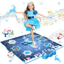 Tapete de dança SKYCOMET Ice and Snow 6-Button Princess 4-8 anos Tapete de dança SKYCOMET Ice and Snow 6-Button Princess 4-8 anos