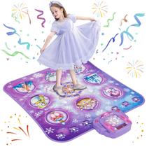 Tapete de dança Surelect Frozen Bluetooth Wireless Purple Girls 3-12Y Tapete de dança Surelect Frozen Bluetooth Wireless Purple Girls 3-12Y