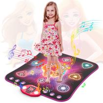 Tapete de dança TooLion Light Up de 8 botões com Bluetooth de 3 a 12 anos Tapete de dança TooLion Light Up de 8 botões com Bluetooth de 3 a 12 anos