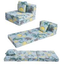 Tapete de dormir MemoreCool Glow Dinosaur Tri-fold 160x66x13 cm