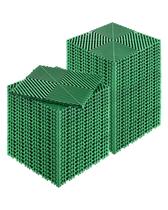 Tapete de drenagem interligado VEVOR 50 unidades, 30x30cm, verde antiderrapante Tapete de drenagem interligado VEVOR 50 unidades, 30x30cm, verde antiderrapante