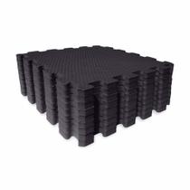 Tapete de Encaixe EVA Seller 9 peças 3131x10mm, modular, antiderrapante, conforto e proteção
