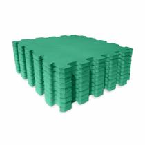 Tapete de Encaixe EVA Seller 9 peças 3131x5mm, modular, antiderrapante, conforto e proteção