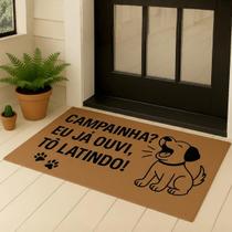 Tapete de Entrada 60x50 Antiderrapante Pet Casa Porta BemVindo