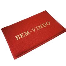 Tapete De Entrada Bem Vindo Capacho 60x40cm Em PVC Antiderrapante Tapete De Entrada Bem Vindo Capacho 60x40cm Em PVC Antiderrapante