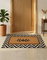 Tapete de Entrada Capacho 40x75cm Decorativo Estampa Home Antiderrapante Porta Entrada Sala Kapazi Tapete de Entrada Capacho 40x75cm Decorativo Estampa Home Antiderrapante Porta Entrada Sala Kapazi