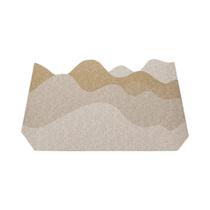 Tapete De Entrada De Seda Irregular Antiderrapante Para Hall De Entrada, Tapete Resistente À Sujeira