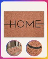Tapete de Entrada Home Bege em Vinil PVC 40x60 Antiderrapante Resistente a Sol e Chuva Cortelux Tapete de Entrada Home Bege em Vinil PVC 40x60 Antiderrapante Resistente a Sol e Chuva Cortelux