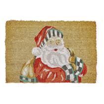 Tapete de entrada MACKENZIE-CHILDS Santa Coir 61x91cm Tapete de entrada MACKENZIE-CHILDS Santa Coir 61x91cm