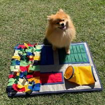 Tapete de Estímulos para Cães e Gatos enriquecimento ambiental forragear