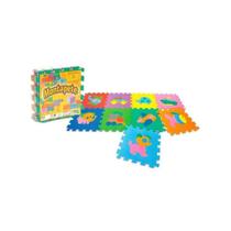 Tapete de EVA Infantil Montapete com 9 Placas de Bichinhos - NIG BRINQUEDOS