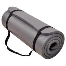Tapete de Exercício BalanceFrom 180 cm x 61 cm Extra Grosso Cinza