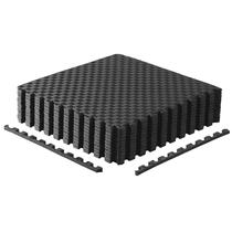 Tapete de Exercício em Quebra-Cabeça CAP Barbell 61 x 61 cm em Espuma EVA, Kit com 2 Tapete de Exercício em Quebra-Cabeça CAP Barbell 61 x 61 cm em Espuma EVA, Kit com 2