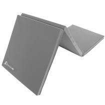 Tapete de Exercício ProSourceFit Tri-Fold Dobrável 6'x2' Cinza