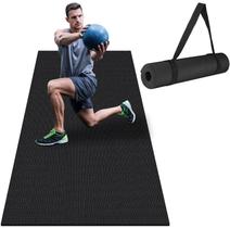 Tapete de exercícios anngrowy 183 x 61 x 0,7 cm de espessura, antiderrapante, academia de ioga Tapete de exercícios anngrowy 183 x 61 x 0,7 cm de espessura, antiderrapante, academia de ioga