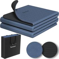 Tapete de Exercícios Dobrável READAEER 183x61cm 6mm TPE Azul