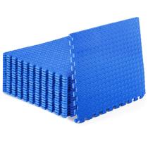 Tapete de Exercícios em Formato de Quebra-Cabeça ProsourceFit em Espuma EVA 1,3 cm Azul Tapete de Exercícios em Formato de Quebra-Cabeça ProsourceFit em Espuma EVA 1,3 cm Azul