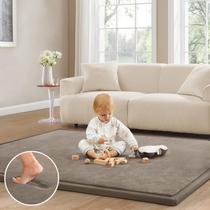 Tapete de exercícios ILPEOD Baby Play Mat 150x100cm com 3,3 cm de espessura Tapete de exercícios ILPEOD Baby Play Mat 150x100cm com 3,3 cm de espessura