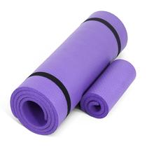 Tapete de exercícios para ioga CAP Barbell High Density 71x61x1,3 cm ROXO