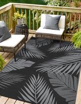 Tapete de exterior sarben 152x244cm Tapete reversível impermeável