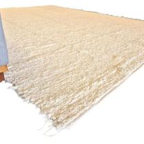 Tapete de feito em tear 200x250 algodao macio luxo