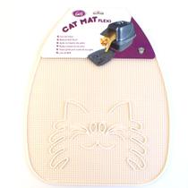 Tapete de gato para Caixa de Areia, Liteira, banheiro. CAT MAT Flexi - Remoção da areia das patas