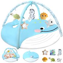 Tapete de Ginástica Bebê CebollaJojo - Tummy Time com 6 Brinquedos Laváveis