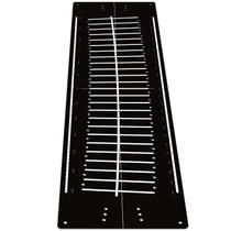 Tapete de golfe interno Silipull de 30 polegadas com pista de alinhamento