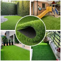 Tapete de Grama Artificial Decorativa Realista 2m² 2m x 1m
