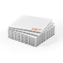 Tapete de hóquei VEVOR Dryland Tiles 30x30cm 8 peças cinza acinzentado