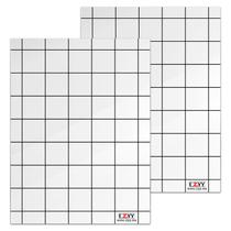 Tapete de jogo de acrílico CZYY 6x8 Square Grid Overlay, conjunto de 2 Tapete de jogo de acrílico CZYY 6x8 Square Grid Overlay, conjunto de 2