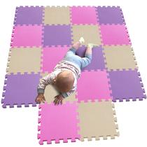 Tapete de jogo de espuma MQIAOHAM Tapetes de quebra-cabeça de 18 peças 172x87cm